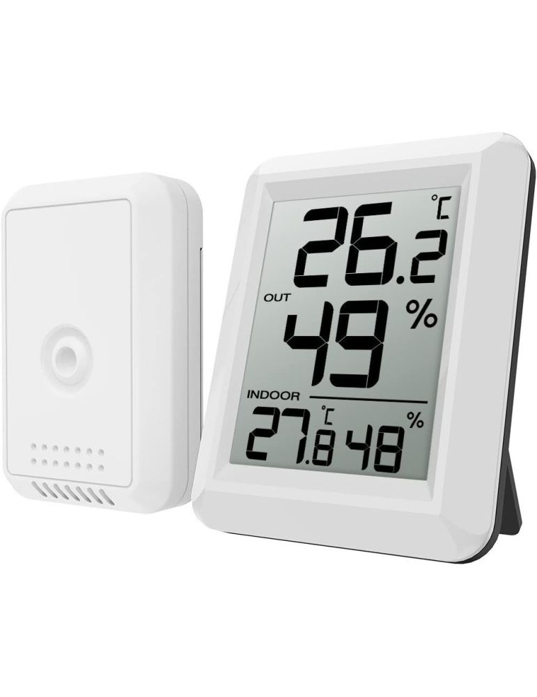 Thermo hygromètre digital d'intérieur