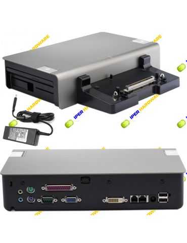 Hp 2008 180W Advanced Docking Station KQ752AA EURO