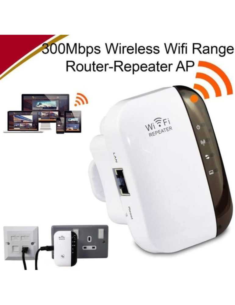 Répéteur WIFI sans fil Extension WIFI Amplificateur Wi-Fi 300 Mbps