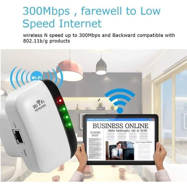 BIGFOX N-WIFI Amplificatore di segnale Router di estensione WiFi | Iper Hardware 2