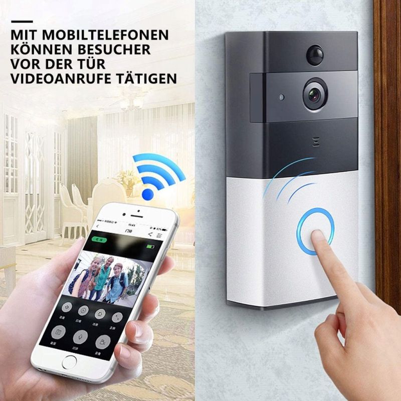 Campanello video wireless HD 1080p impermeabile senza | Iper Hardware