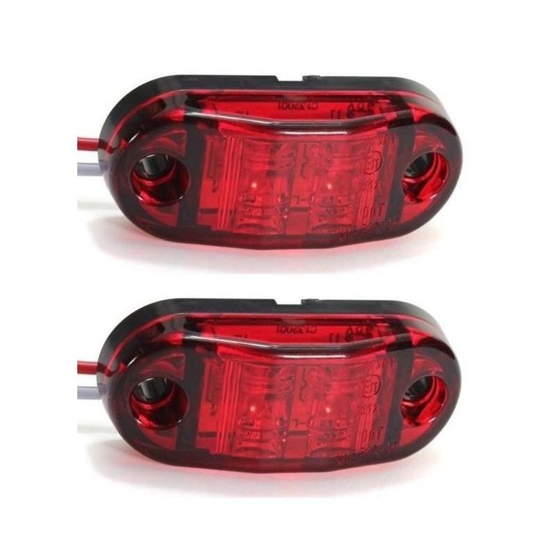 10 LED Marker Lights 12V/24V IP65 Waterproof