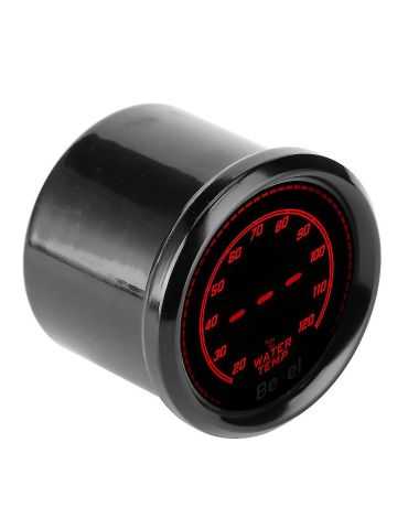 2In/52mm led water temperature gauge meter car instrument accessory
