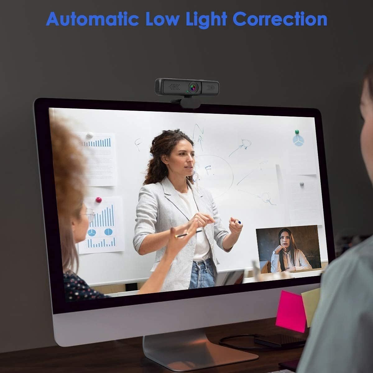 MECO Webcam 2K with Microphone/Tripod | Iper Hardware