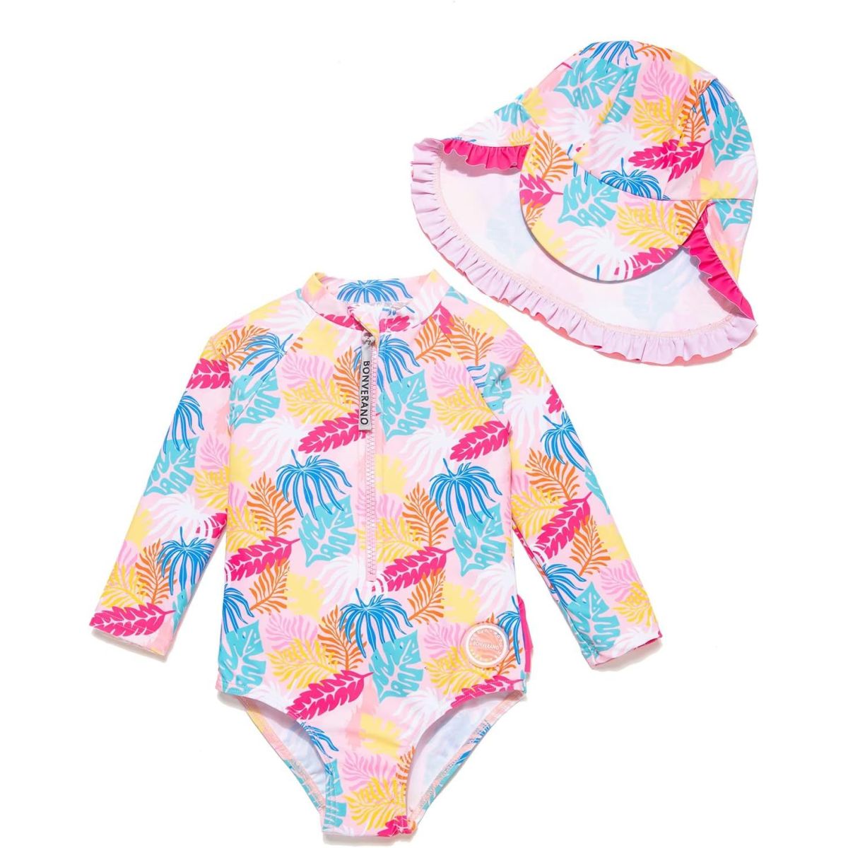 Costume da bagno intero Rashguard UPF 50+ UV da bambina | Iper Hardware