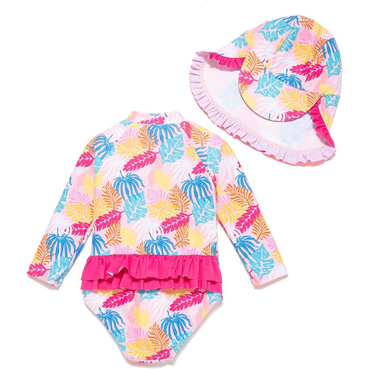 Costume da bagno intero Rashguard UPF 50+ UV da bambina | Iper Hardware