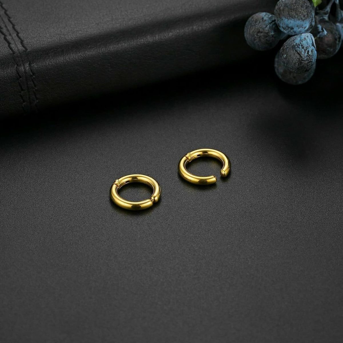 Bo Win 5 paires de boucles d'oreilles clips en acier | Iper Hardware