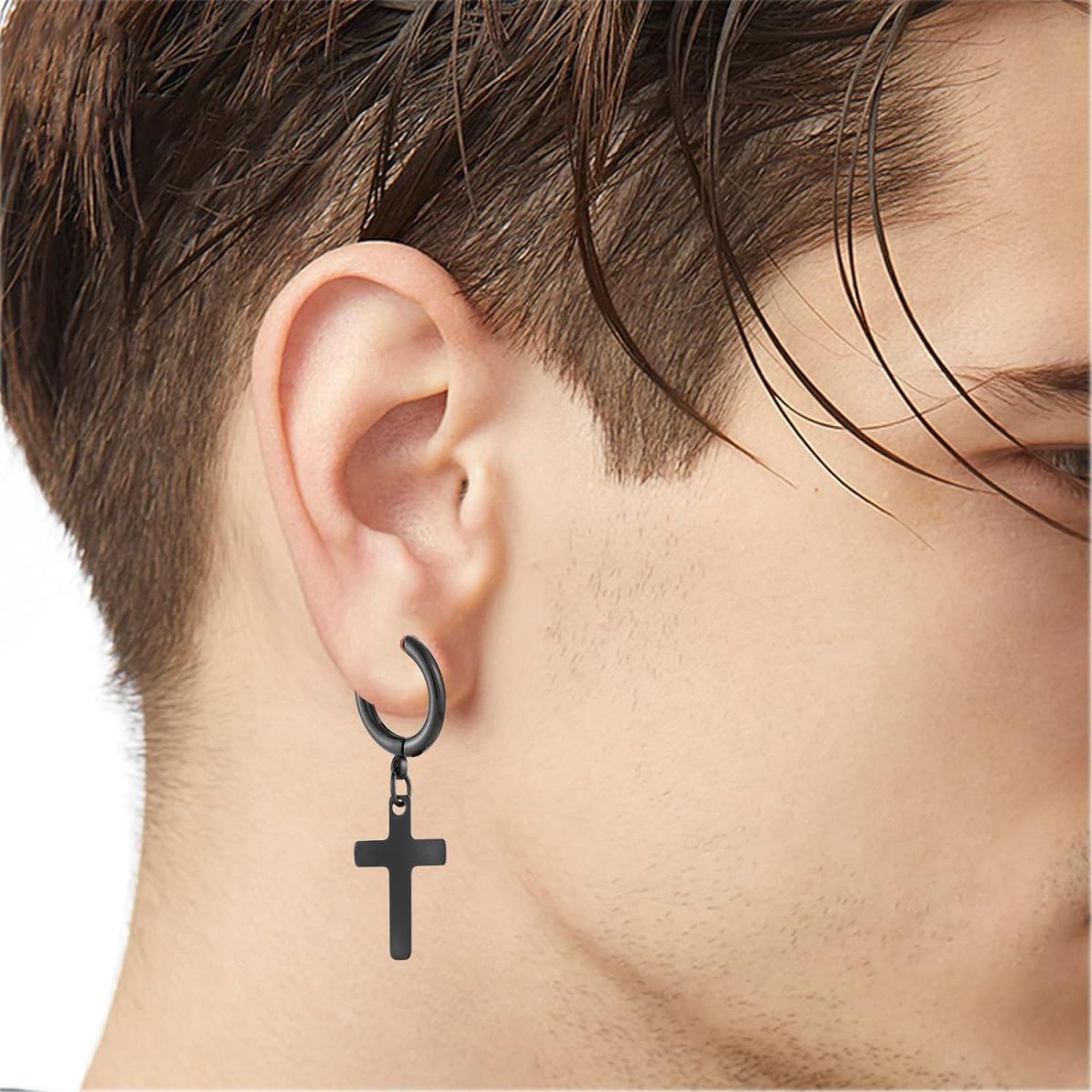 9 paia di orecchini a clip in acciaio inossidabile | Iper Hardware