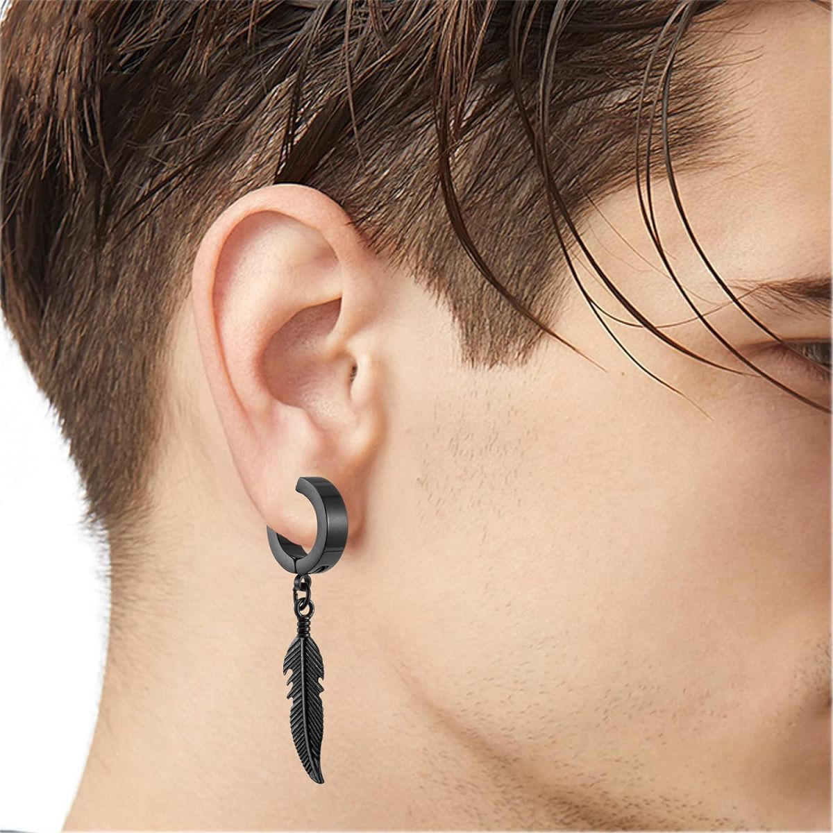 Bo Wiin 5 paia di orecchini a clip in acciaio | Iper Hardware