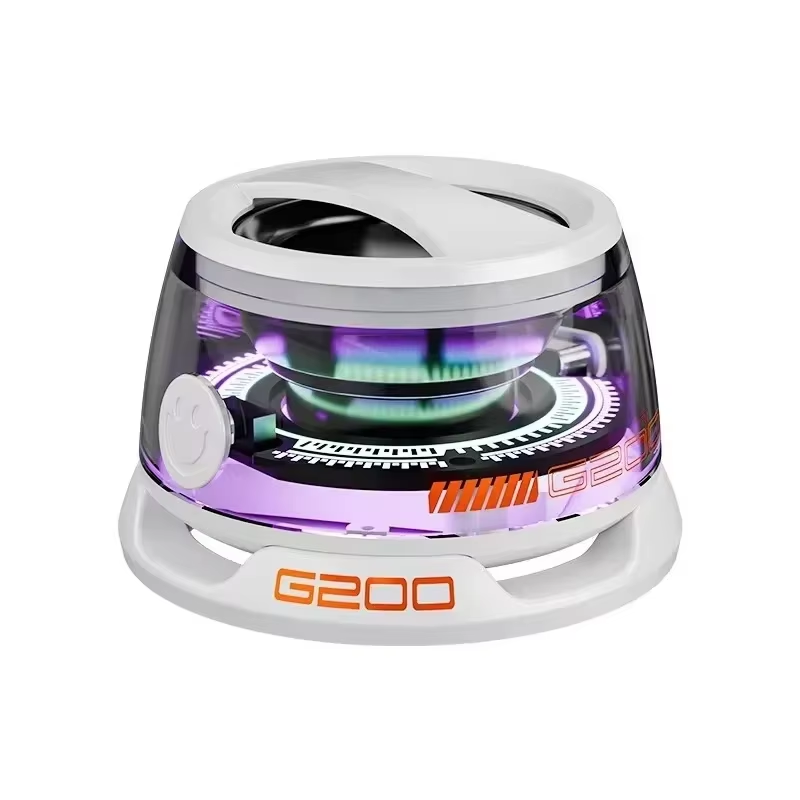 Enceinte Bluetooth magnétique G200 haut-parleur portable lumière multicolore RVB étanche