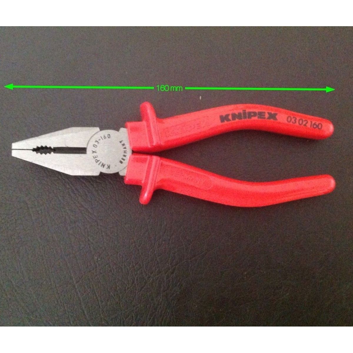 Knipex Pince universelle chromée isolées par surmoulage VDE 160 | Iper Hardware