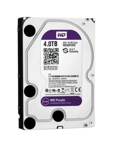 DISQUE DUR WD Purple 3.5" 4 TO 64 MO SERIAL ATA 6 GB/S POUR VIDÉOSURVEILLANCE (BULK)