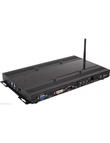 VIA Barebone Ultrasottile VMPC vm7700-C10 VIA C7 1GHz, VGA / DVI, GbLAN PER TV