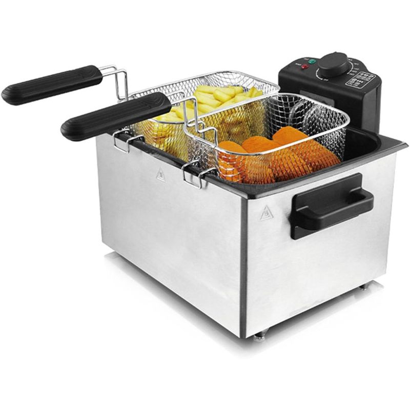 Friggitrice elettrica in acciaio inossidabile da 5 | Iper Hardware