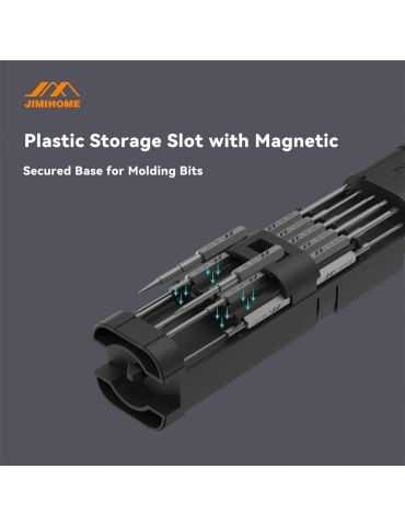 Jeu de tournevis de précision Jimi Home Jm-Gnt18, 18 pièces, pour téléphones