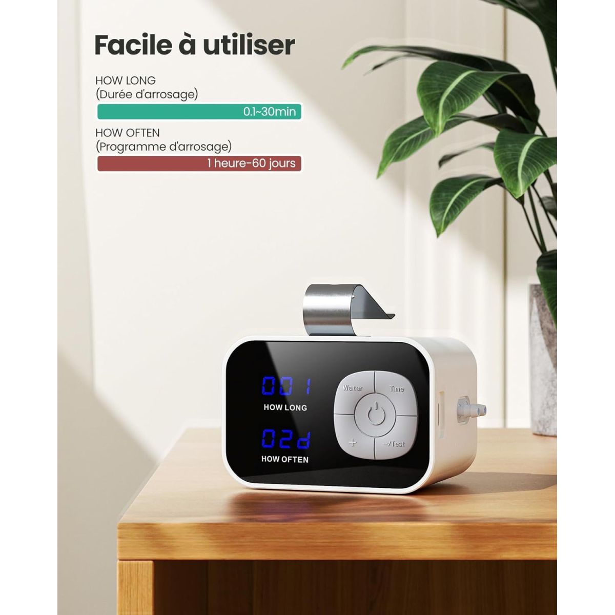 Sistema di irrigazione automatica a goccia Kollea con timer | Iper Hardware