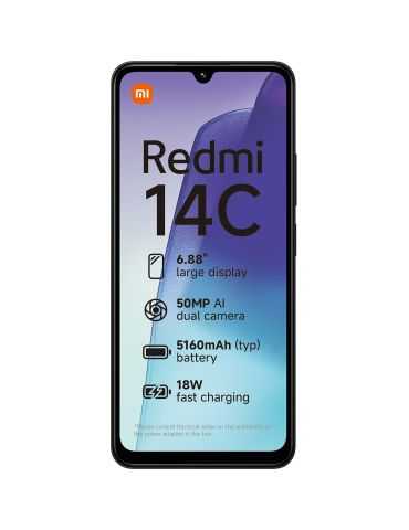 Xiaomi Redmi 14C 4G 4Go/128Go Noir (Midnight Black) Double SIM 2
