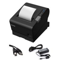 Epson TM-T88VI M338A Bonprinter POS – USB / Ethernet – Snel & Betrouwbaar