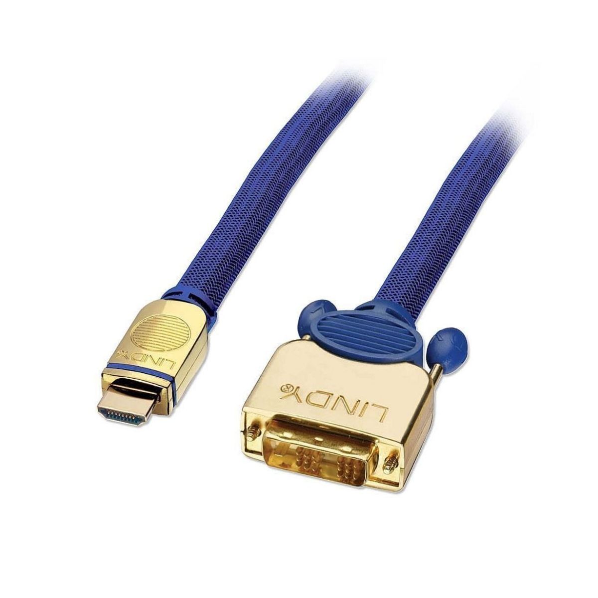 Lindy HDMI/DVI-D Premium Gold Cable 0.5m | Iper Hardware