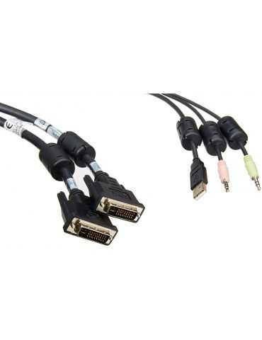 Avocent CBL0046 KVM Cable Kit DVI USB Video Audio Cable 1,8m, SC540