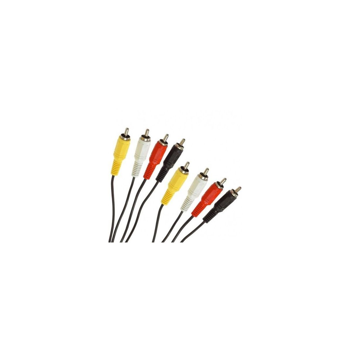 Cavo RCA 1,2 m Cavo 4 RCA maschio a 4 RCA maschio | Iper Hardware
