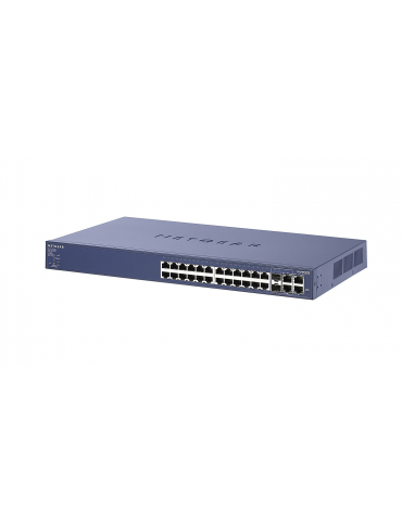 Netgear FS728TP Commutateur à 24 ports PoE 10/100 Switch avec 4 ports Gigabit