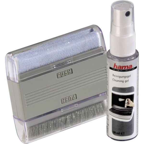 Hama Laptop Cleaning Kit Gel Microfibre Cloth