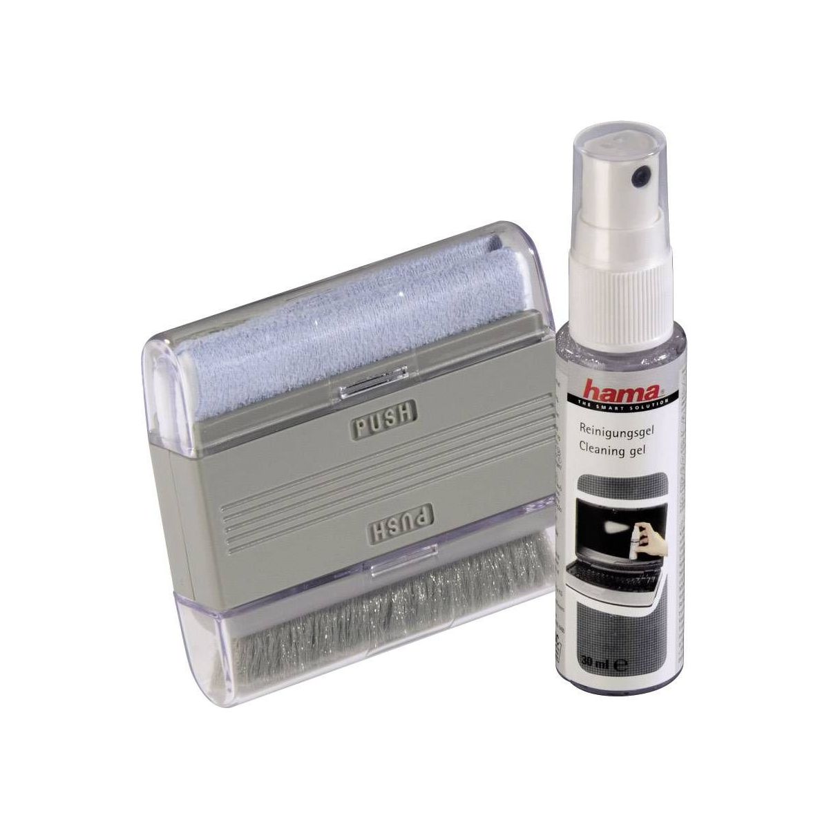 Hama Laptop Cleaning Kit Gel Microfibre Cloth